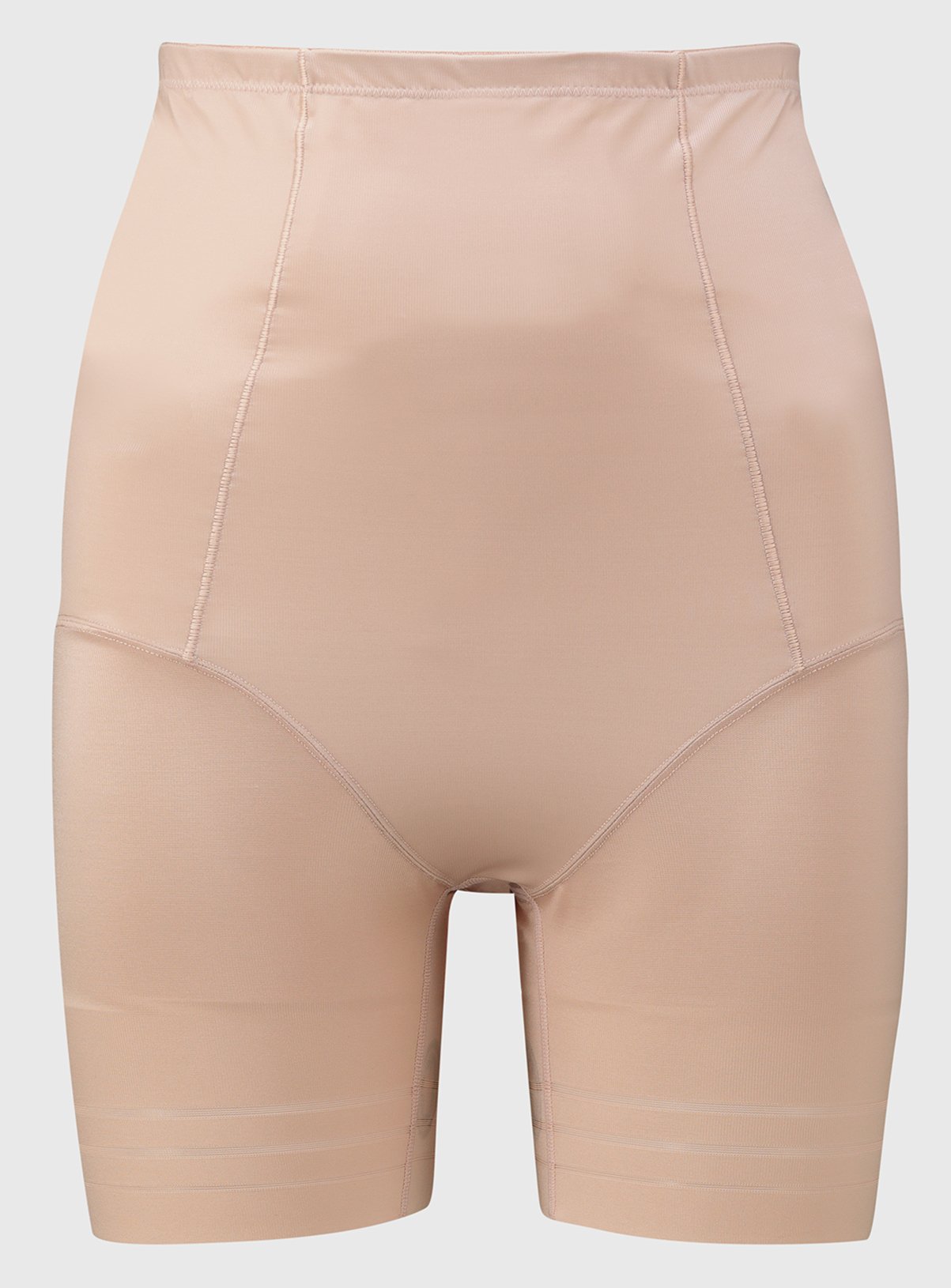 sku selvedge single layer firm control waist thigh cincher:Latte Nude:22 - Image 1 thumbnail